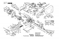 Bosch 0 601 276 741 GBS 100 AE Belt Sander 110 V / GB Spare Parts GBS100AE